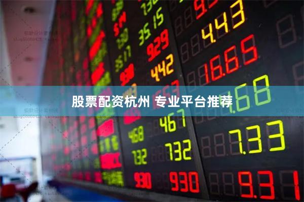 股票配资杭州 专业平台推荐